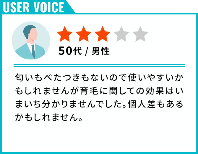 ★★★|50代・男性